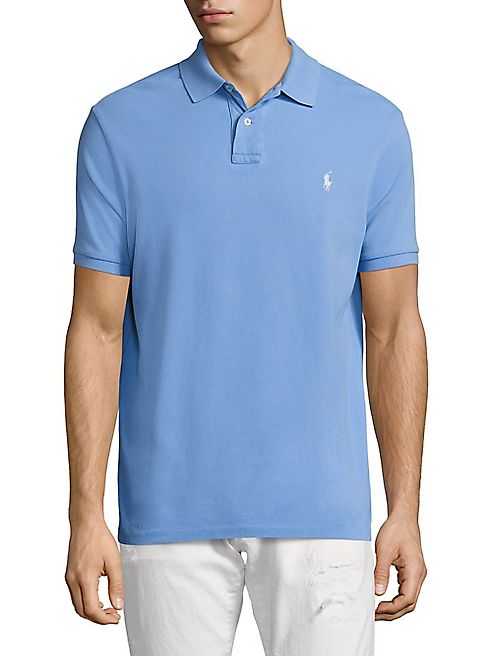 Polo Ralph Lauren - Slim Fit Weathered Mesh Polo