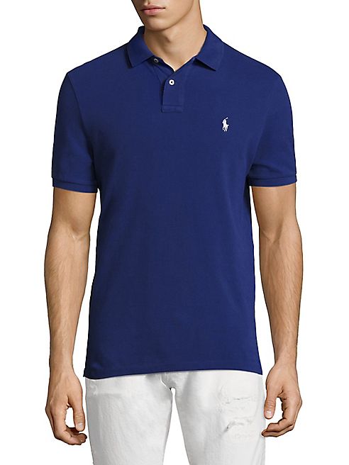 Polo Ralph Lauren - Slim-Fit Weathered Mesh Polo