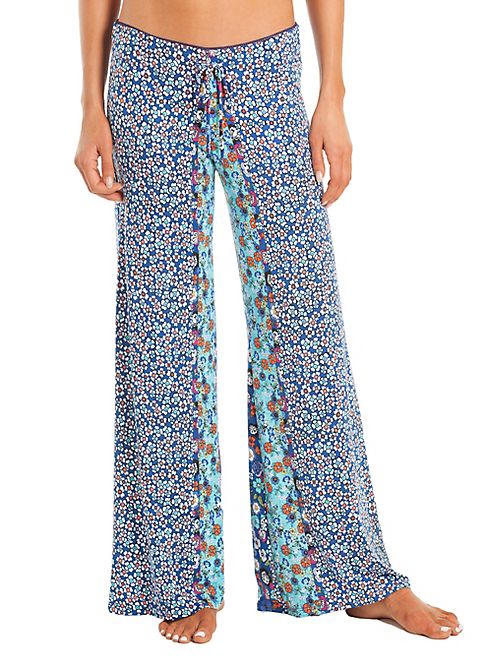 In Bloom - Heathercliff Floral-Printed Pants