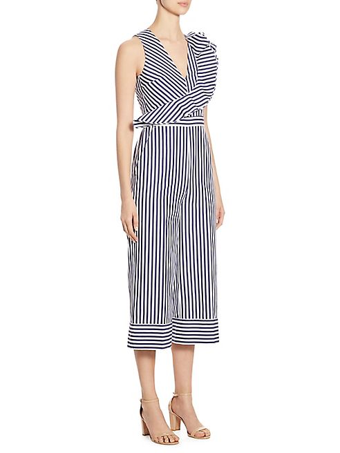 MSGM - Regimental Poplin Jumpsuit