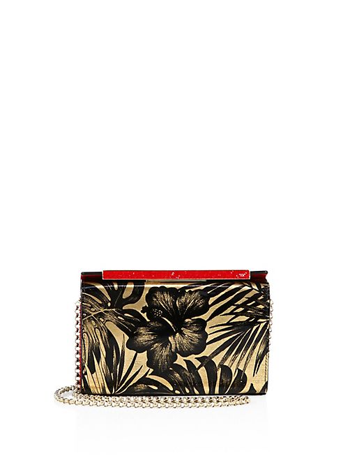 Christian Louboutin - Vanite Patterned Leather Clutch