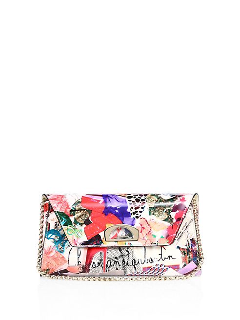 Christian Louboutin - Macron Leather Clutch