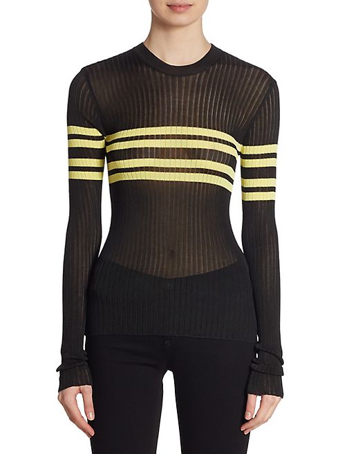 MSGM - Sport Striped Sweater