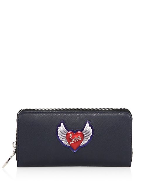 Christian Louboutin - Winged Heart Leather Wallet