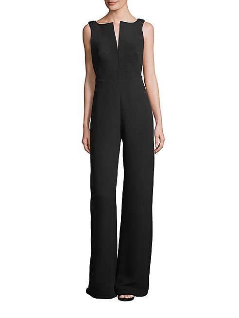 Brandon Maxwell - Piped Waist Jumpsuit