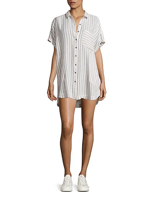 Free People - Little Sway Mini Shirt Dress