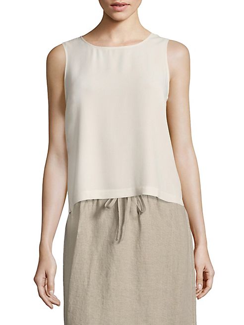 Eileen Fisher - System Silk Georgette Shell