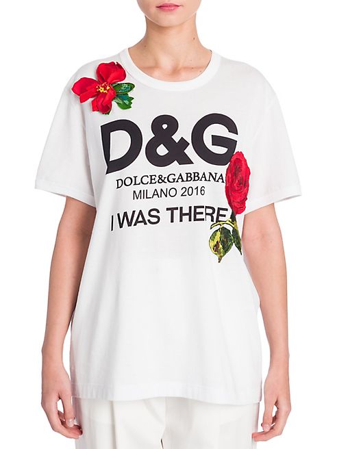 Dolce & Gabbana - Cotton Logo Tee