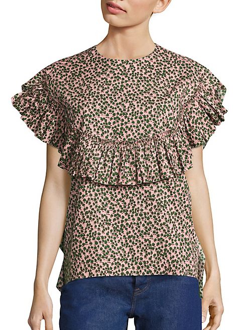 A Detacher - Etta Printed Blouse