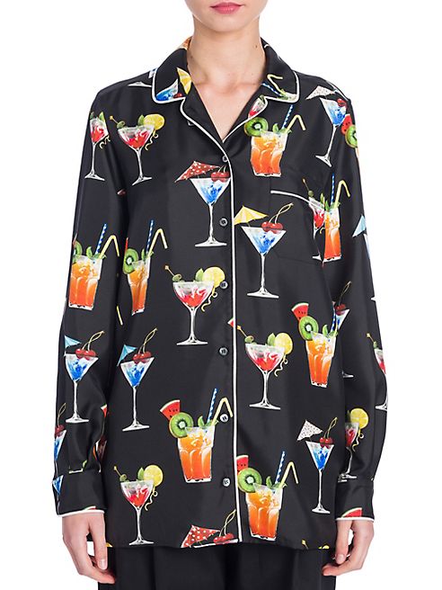 Dolce & Gabbana - Silk Martini Top