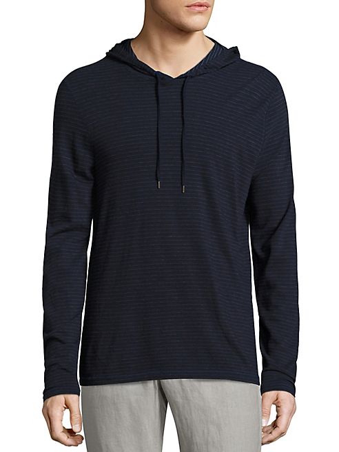 John Varvatos Star USA - Striped Regular-Fit Hoodie