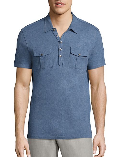 John Varvatos Star USA - Heathered Regular-Fit Tee