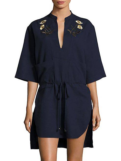 Stella McCartney - Botanical Embroidered Shirt