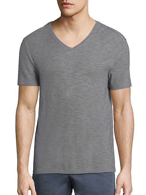 John Varvatos Star USA - Heathered Cotton Tee