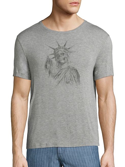 John Varvatos Star USA - Liberty Skull Printed Tee