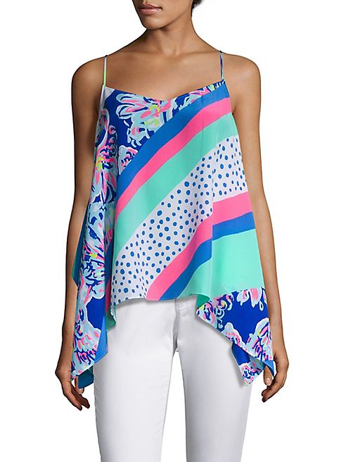 Lilly Pulitzer - Alora Silk Top