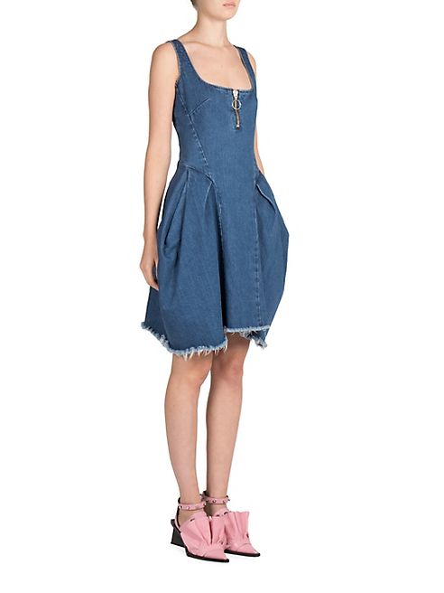 Marques'Almeida - Sleeveless Denim Dress