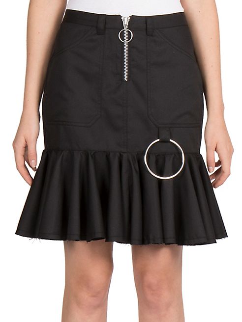 Marques'Almeida - Peplum Mini Skirt