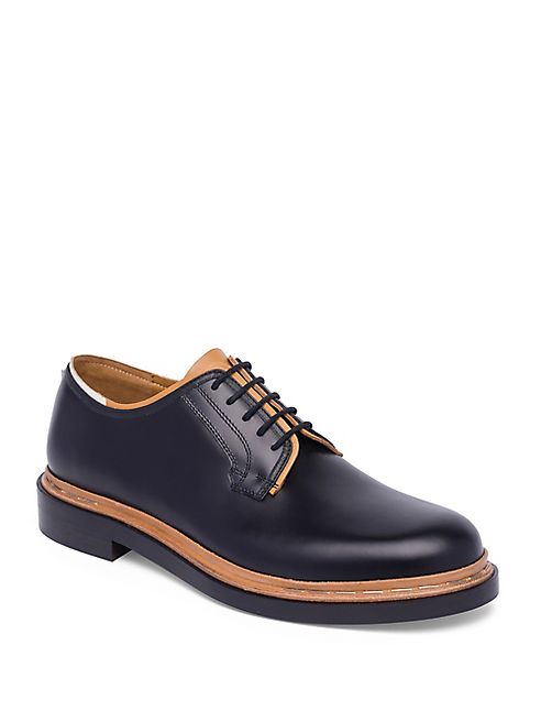 Valentino - Leather Derby Shoes