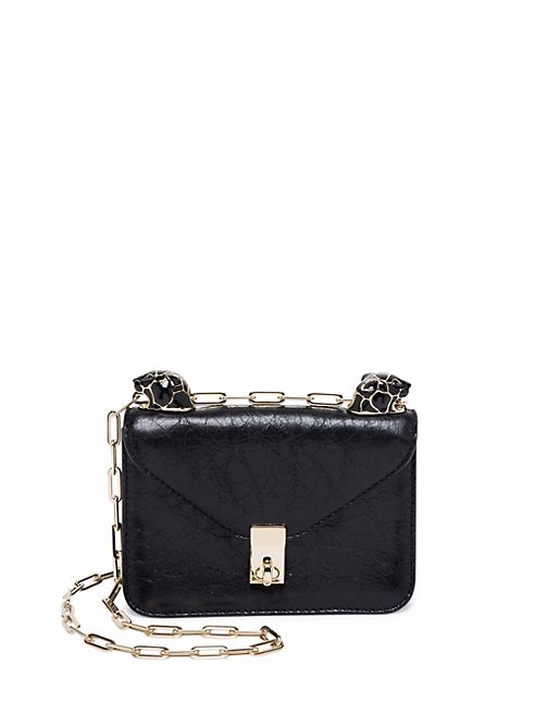 Valentino - Panther Mini Leather Shoulder Bag