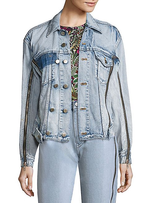 3.1 Phillip Lim - Zip Detail Denim Jacket