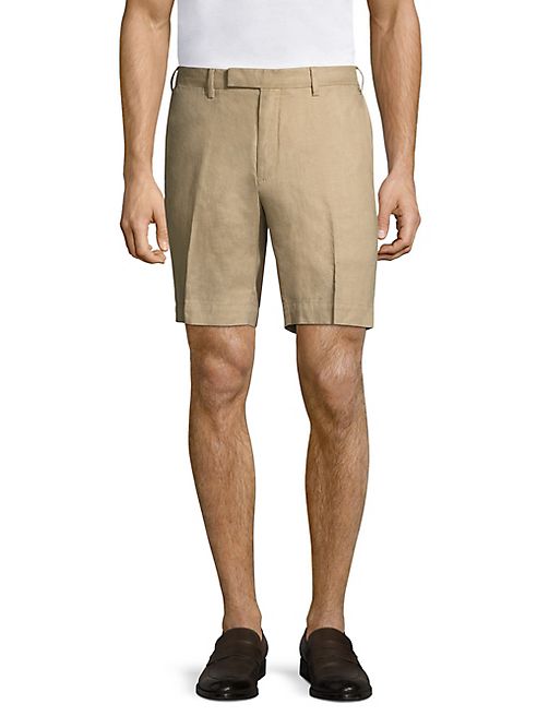 Polo Ralph Lauren - Slim-Fit Linen Khaki Shorts