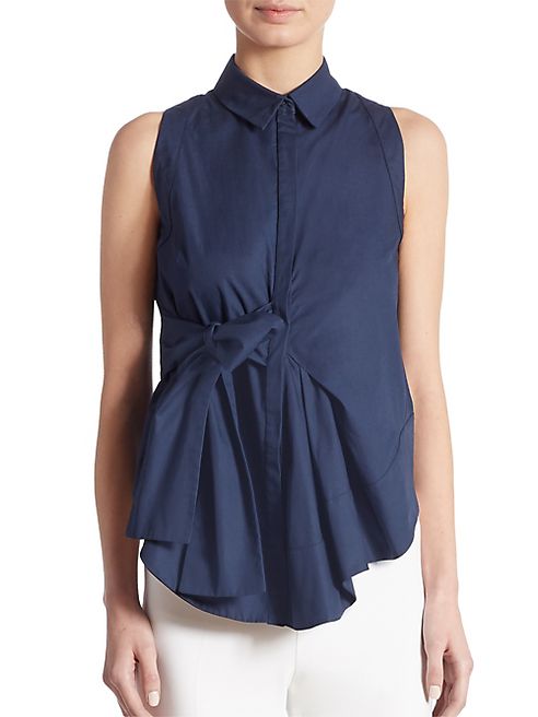 Antonio Berardi - Sleeveless Cotton Blouse