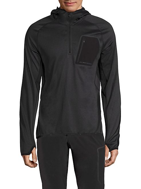 J. Lindeberg - Zippered Running Hoodie