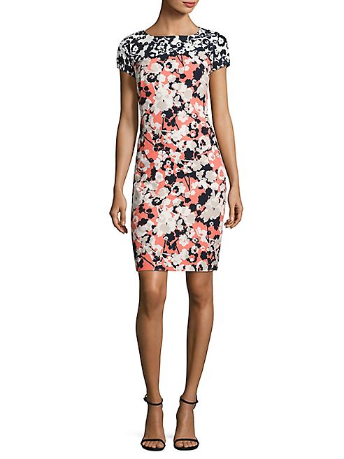 BOSS - Donisa Floral-Print Sheath Dress