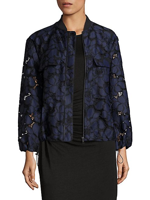 KENDALL + KYLIE - Lace Bomber Jacket