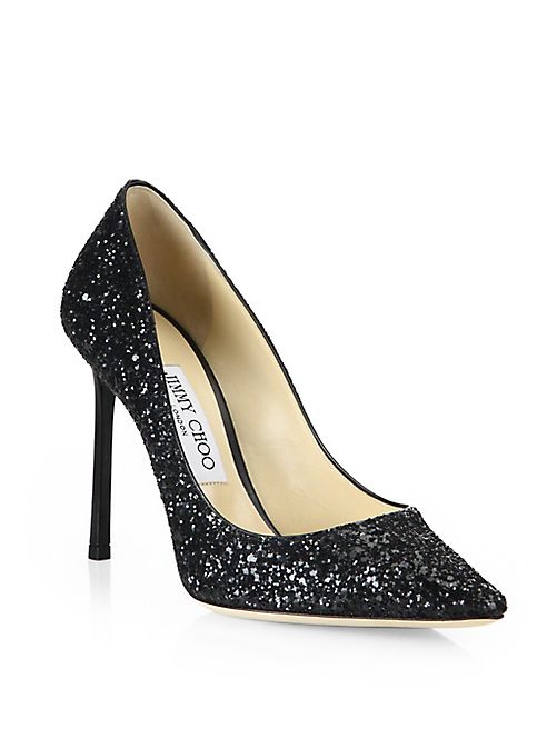 Jimmy Choo - Romy Glitter Pumps