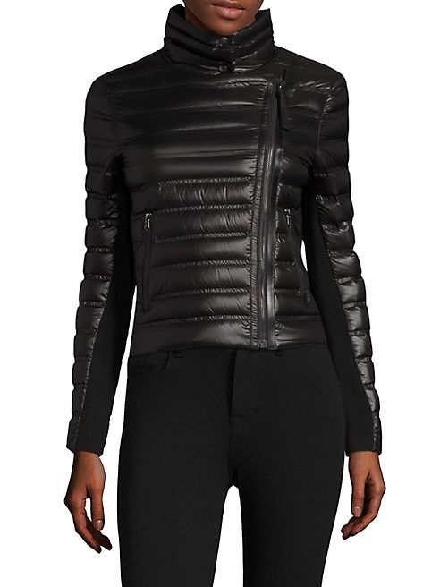 Mackage - Quilted Lightweight Down Moto Jacket