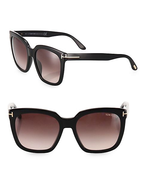 Tom Ford Eyewear - Amarra 55MM Square Sunglasses