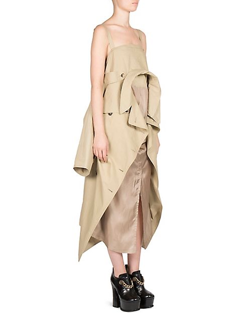 Maison Margiela - Convertible Trench Coat Dress