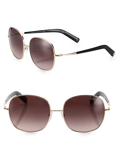 Tom Ford Eyewear - Georgina 57MM Oversized Square Sunglasses