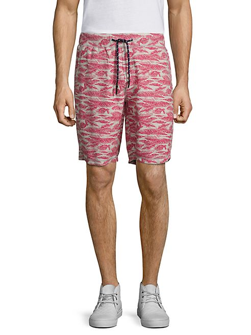 Surfside Supply Co. - Palm Reverse Printed Shorts