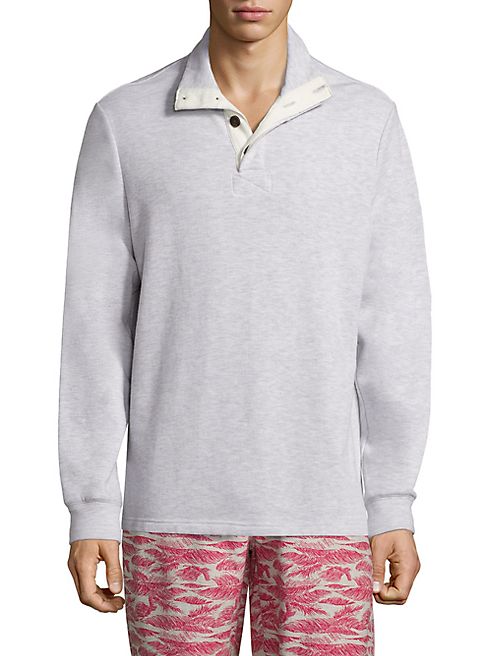 Surfside Supply Co. - Terry Button Mock Fleece