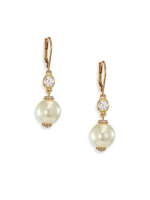 Kate Spade New York - Faux-Pearl Drop Earrings