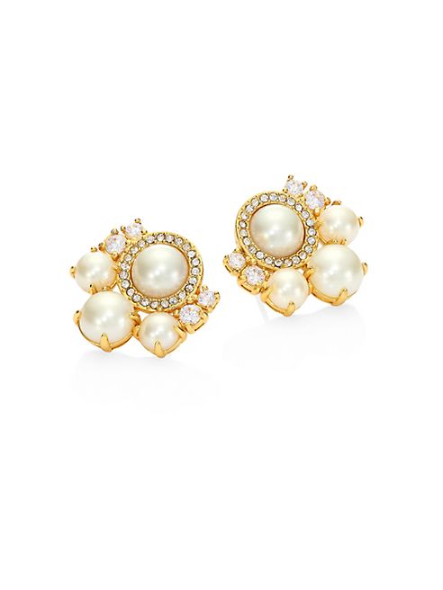 Kate Spade New York - Faux-Pearl Cluster Stud Earrings