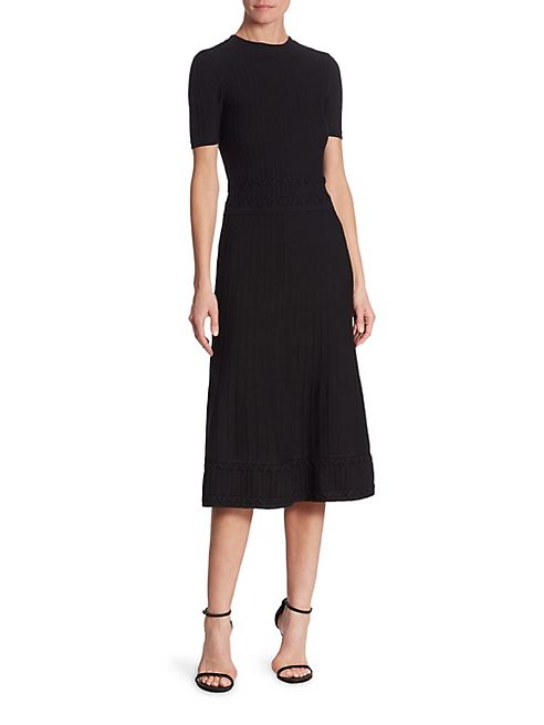 Ralph Lauren Collection - Pleated Wool Dress