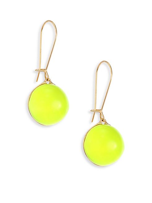 Alexis Bittar - Lucite Sphere Drop Earrings