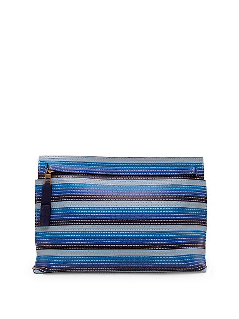 LOEWE - Stitches T Leather Pouch