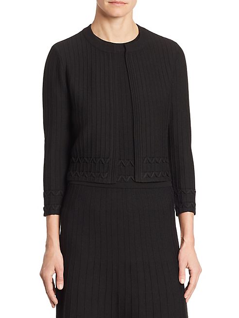 Ralph Lauren Collection - Ribbed Wool Cardigan