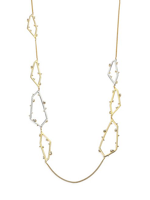 Alexis Bittar - Elements Crystal Geometric Long Necklace/42