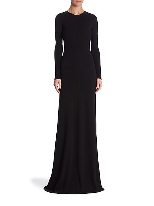 Ralph Lauren Collection - Long Sleeve Cashmere Gown