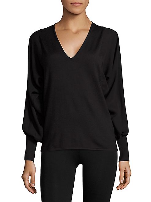 Ralph Lauren Collection - Blouson V-Neck Sweater