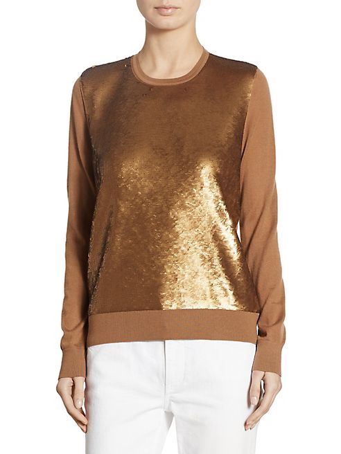 Ralph Lauren Collection - Sequined Cashmere Sweater