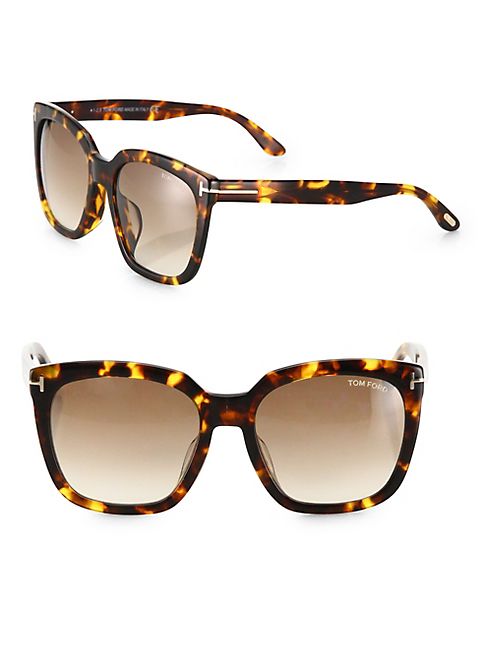 Tom Ford Eyewear - Amarra 55MM Square Sunglasses