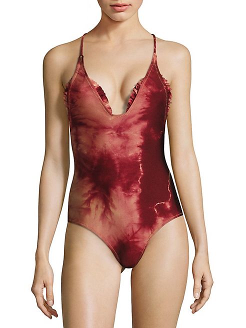 Made By Dawn - Aurora Traveler One-Piece Tie-Dye Swimsuit