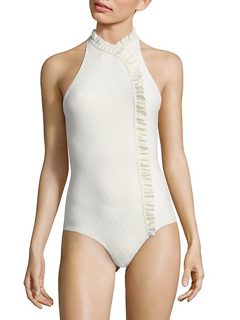 Made By Dawn - Aurora Jeanie Textured One-Piece Swimsuit